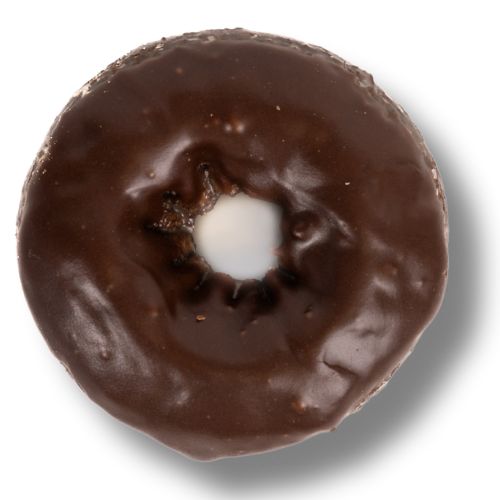 An image of a Devil's Food Cake doughnut