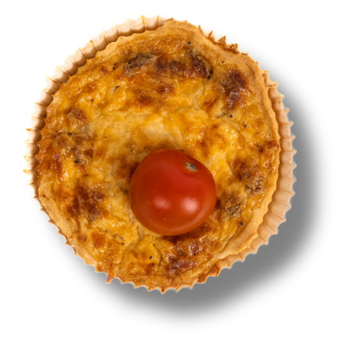 An image of a Meat Lovers Quiche