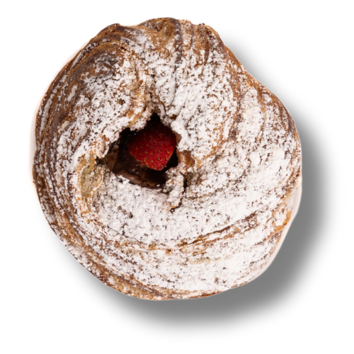 An image of a Nutella Croissant Muffin